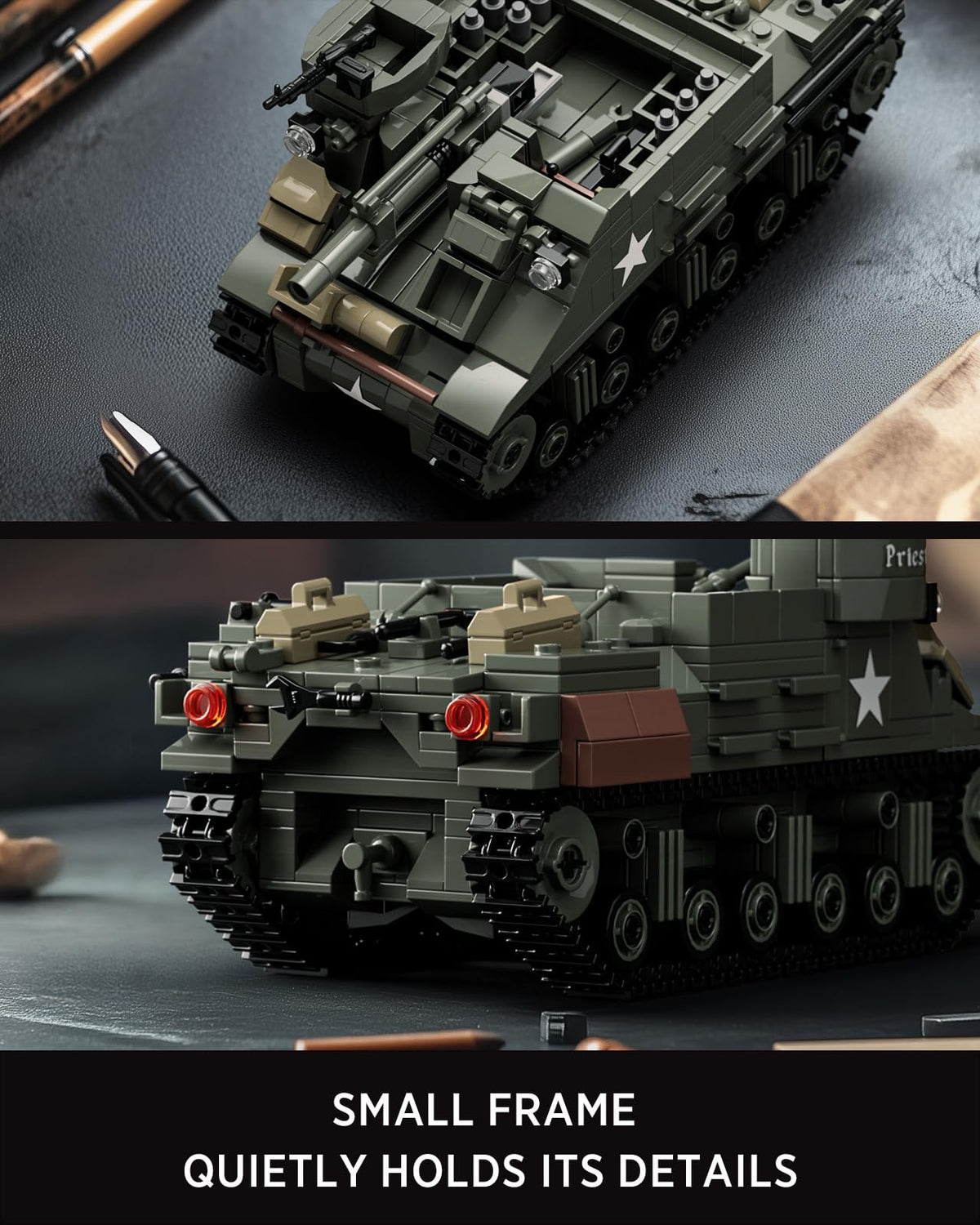 Nifeliz M7 Priest driver seat and shell details