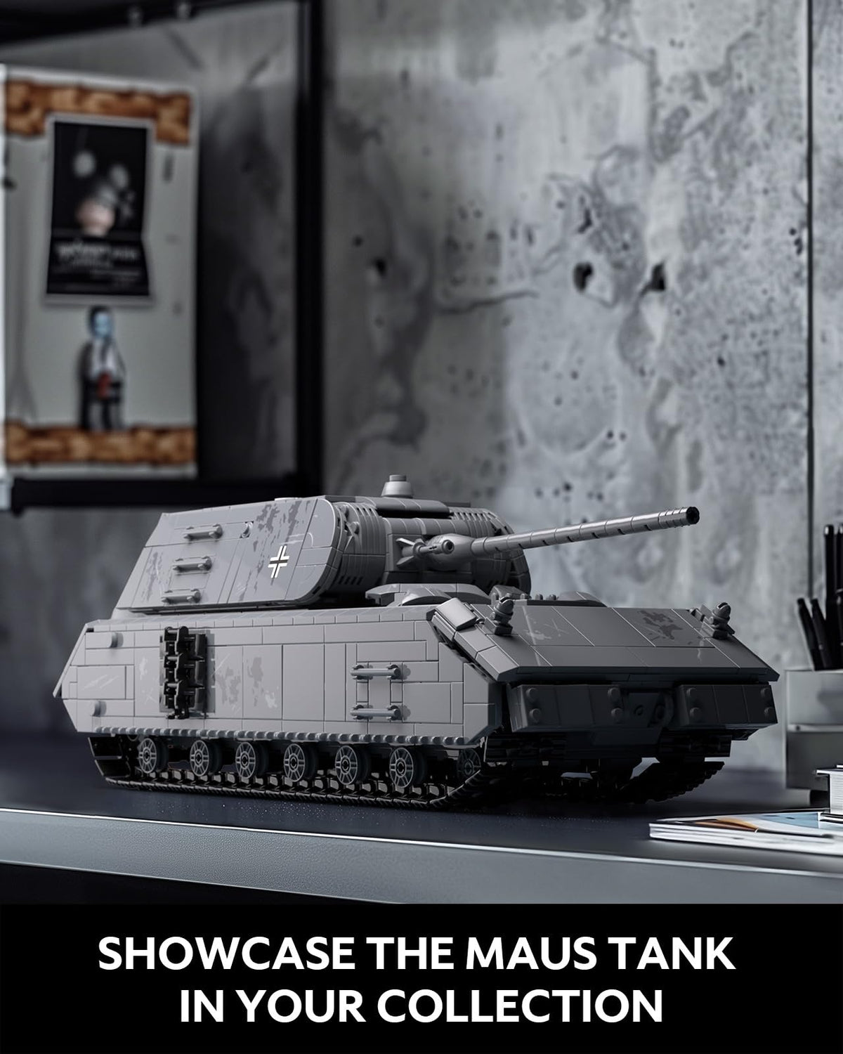 Nifeliz Maus tank interior details for immersive model building