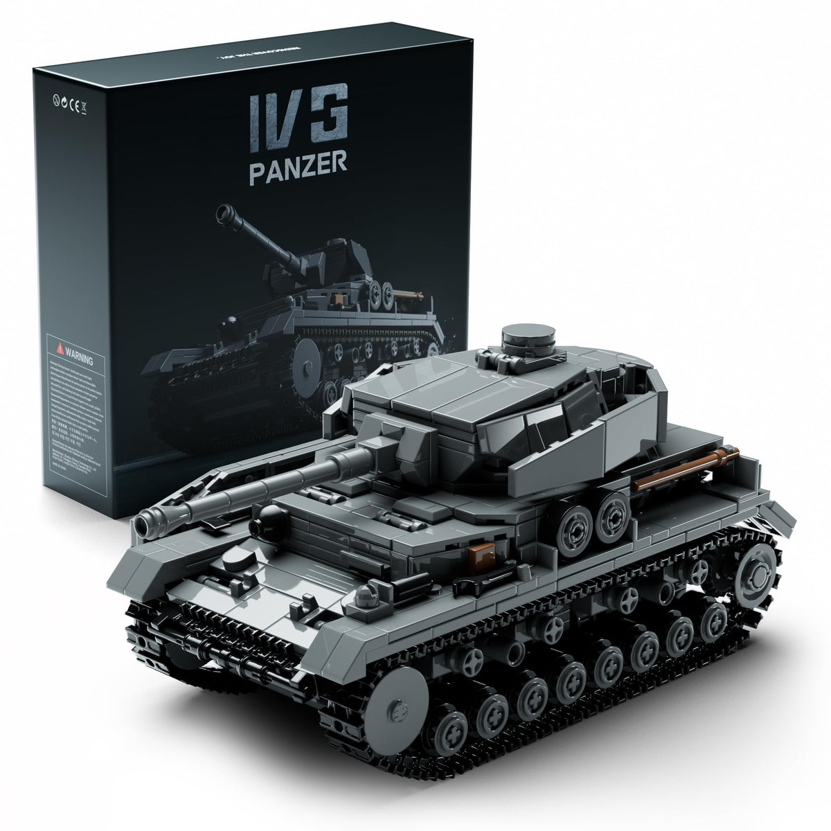 Nifeliz Panzer IV G side skirts—adjustable armor detail for display