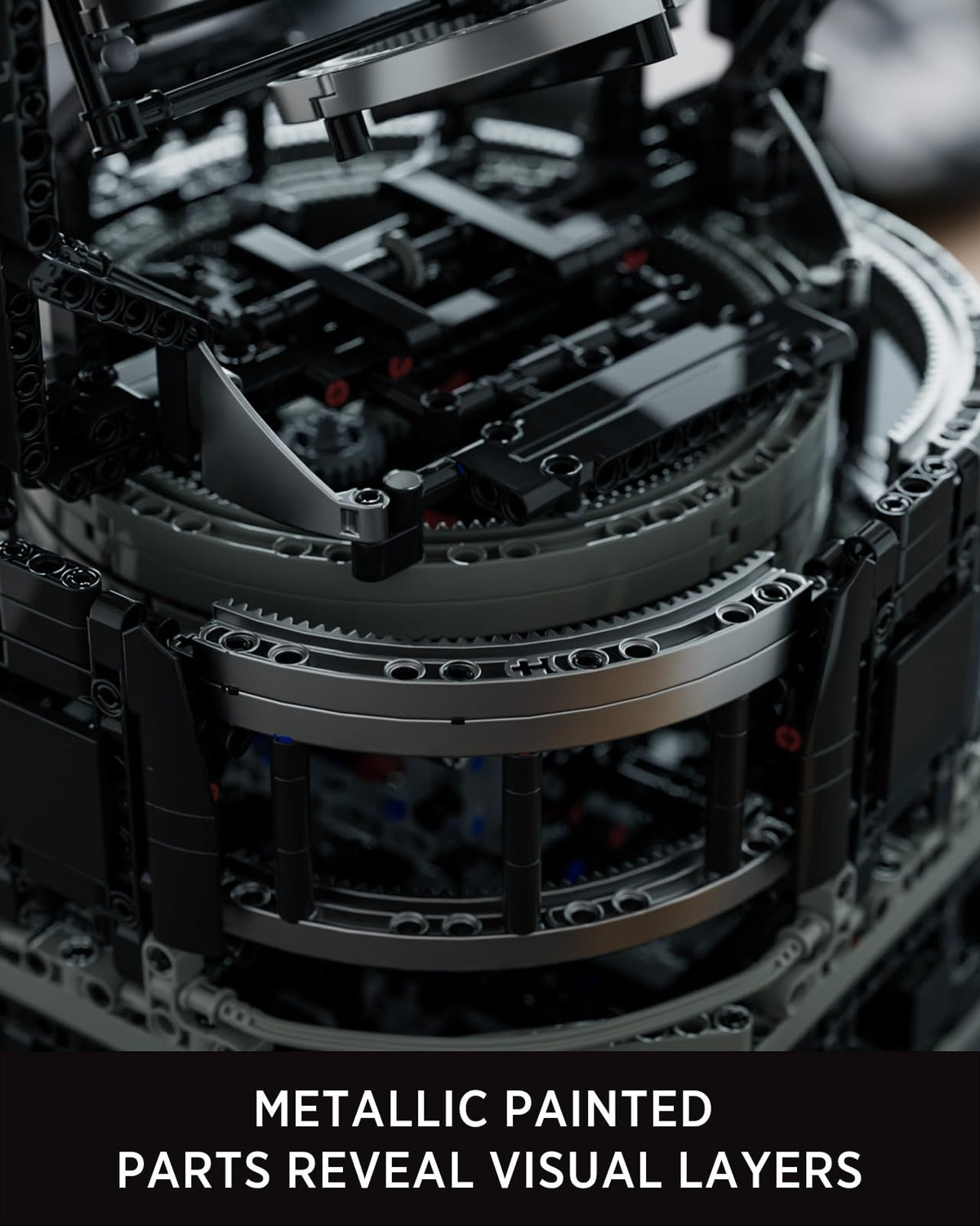 Nifeliz Tourbillon metallic-painted parts catch light with refined matte textures.