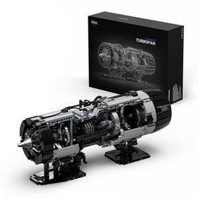 Nifeliz Turbofan engine model showing crank motion for hands-on learning.