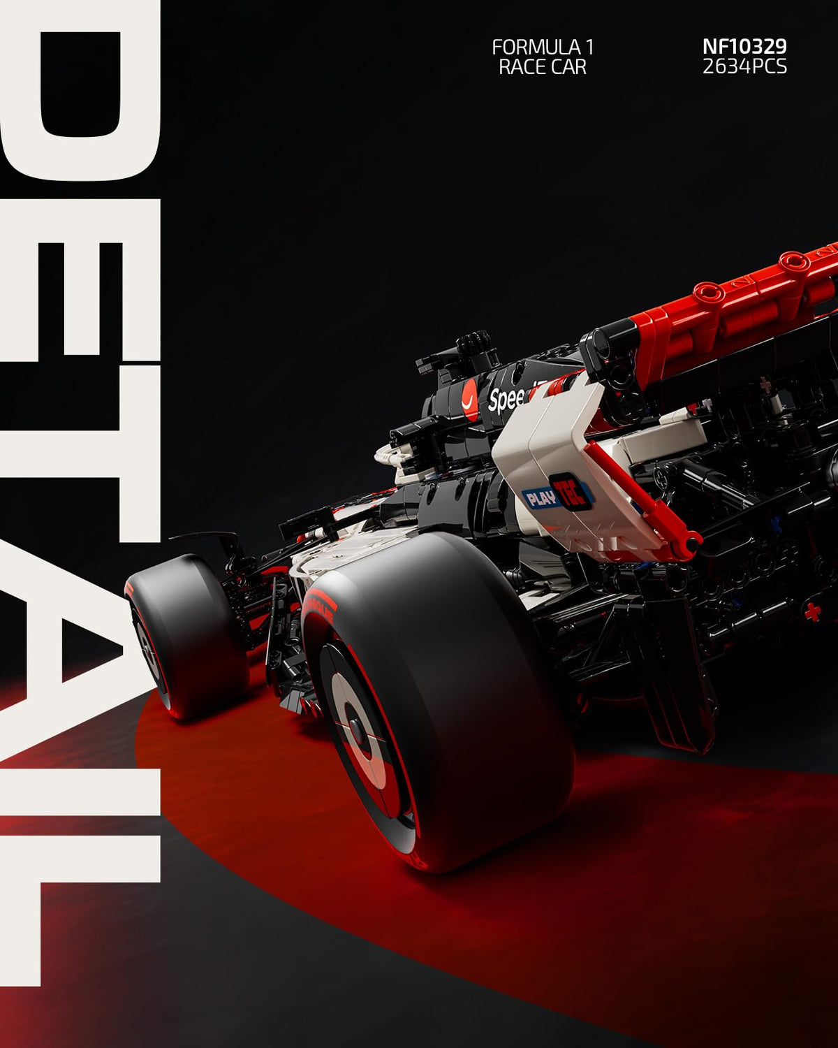 Nifeliz V25 F1 model display setup for racing collection