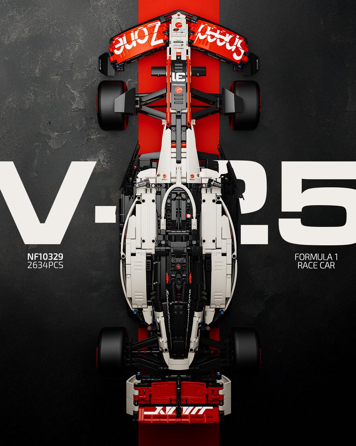 Nifeliz V25 F1 DRS lever reveals rear wing adjustment concept