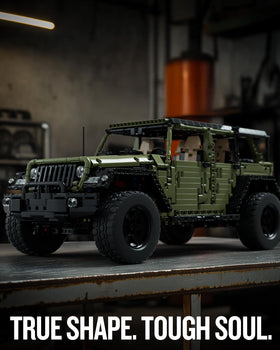 Nifeliz Willis roof off mode reveals open cab for trail ready display