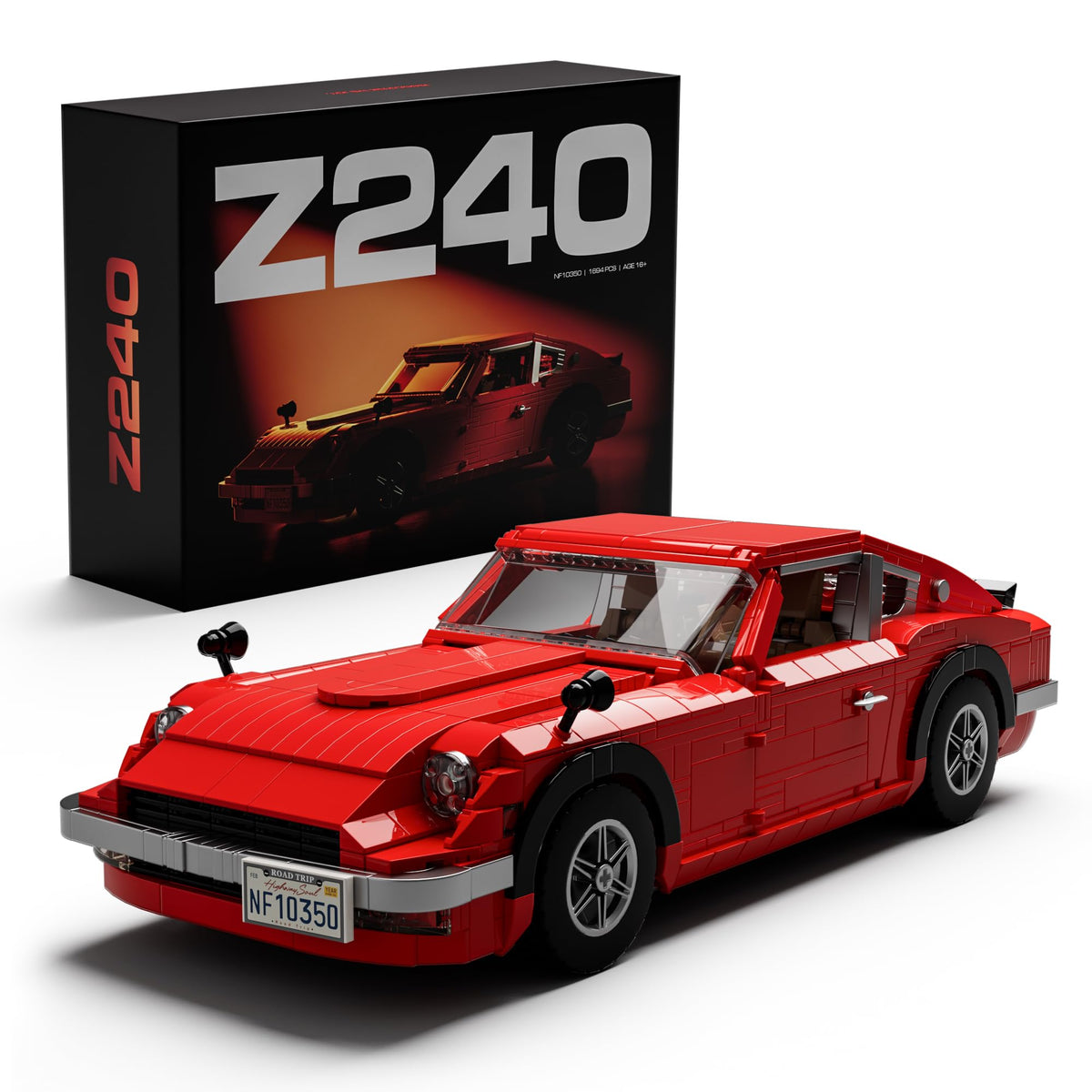 Nifeliz Z240 body front view highlighting bold red finish for display