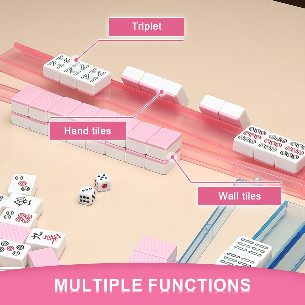 Niflirt 4-piece mahjong gift kit for enthusiasts and game nights.