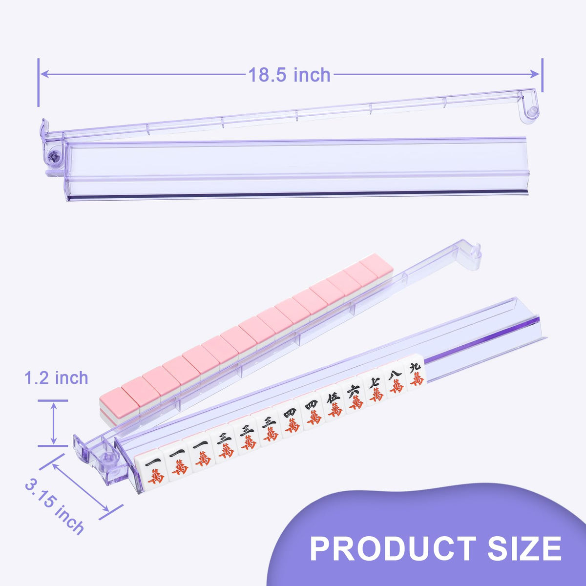 Gift-ready Niflirt mahjong racks ideal for birthdays and holidays.