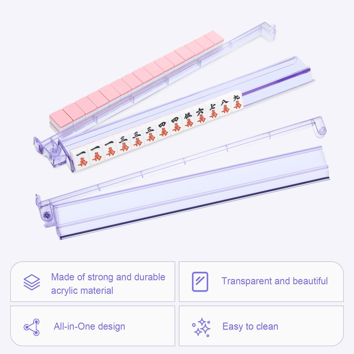 Niflirt integrated pushers enable smooth movement of tile walls.