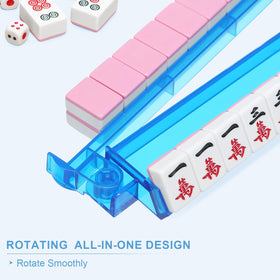 Niflirt Mahjong Racks in clear acrylic design with a sleek look.