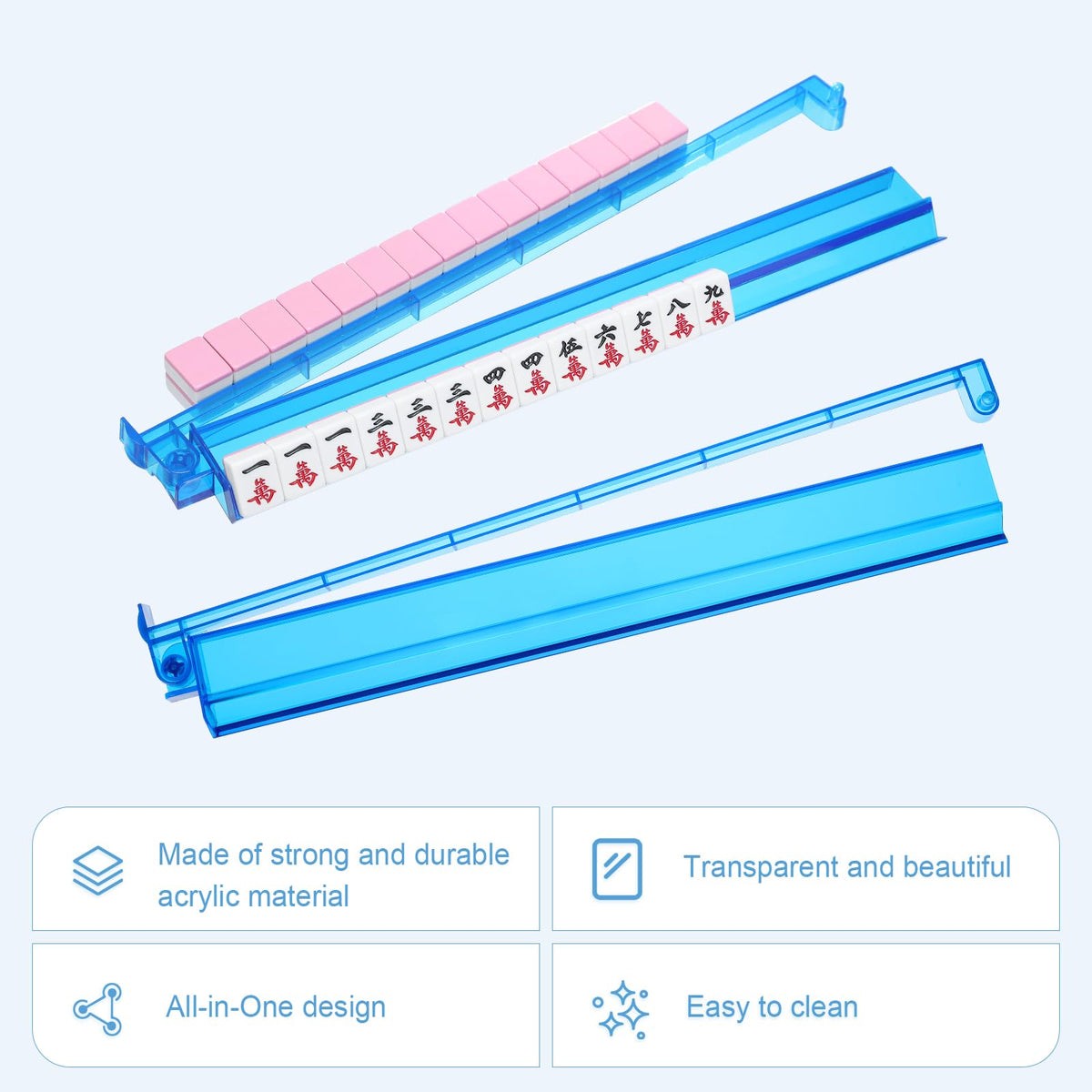 Niflirt racks suitable for home games or mahjong clubs.