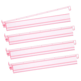 Niflirt mahjong racks with pushers in clear acrylic for precise tile alignment and smooth movement.