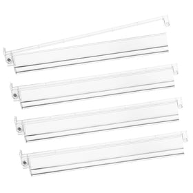 Niflirt Mahjong Racks with Pushers in clear acrylic for smooth tile movement during games.