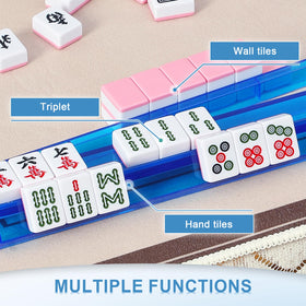 Niflirt acrylic racks add elegant, minimalist style to the table.