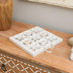 Embedded pieces stay safely in place during play