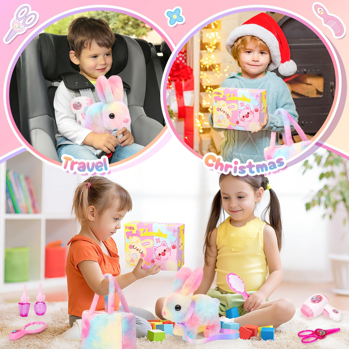 NINAOR comb accessory supports gentle grooming during role play