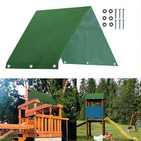 NINEFOX outdoor playset shade keeps kids comfortable on sunny days.