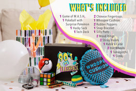 Nineties Flashpack Chinese finger trap—playful pocket toy ideal for social prank moments.