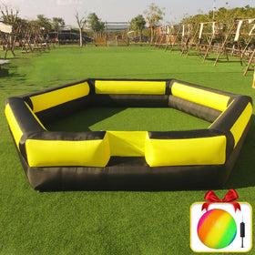 Ninghaovov 17ft Gaga Ball Pit ready for fast assembly and family fun.