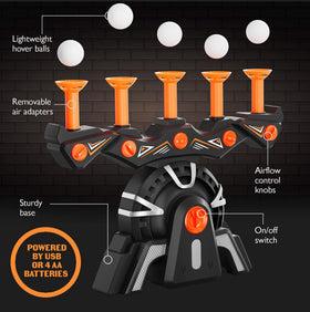 Ninja Blast HoverShot hoverballs (10-pack) spark fast, dynamic targets.