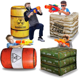 NINOSTAR army box inflatable centerpiece for immersive combat scenarios