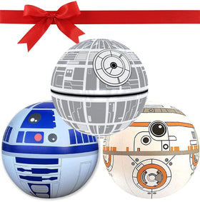 NINOSTAR Galactic inflatable ball 3-pack for outdoor play and pool games.
