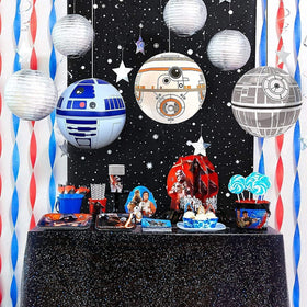 NINOSTAR Galactic inflatable ball for party decorations and themed events.