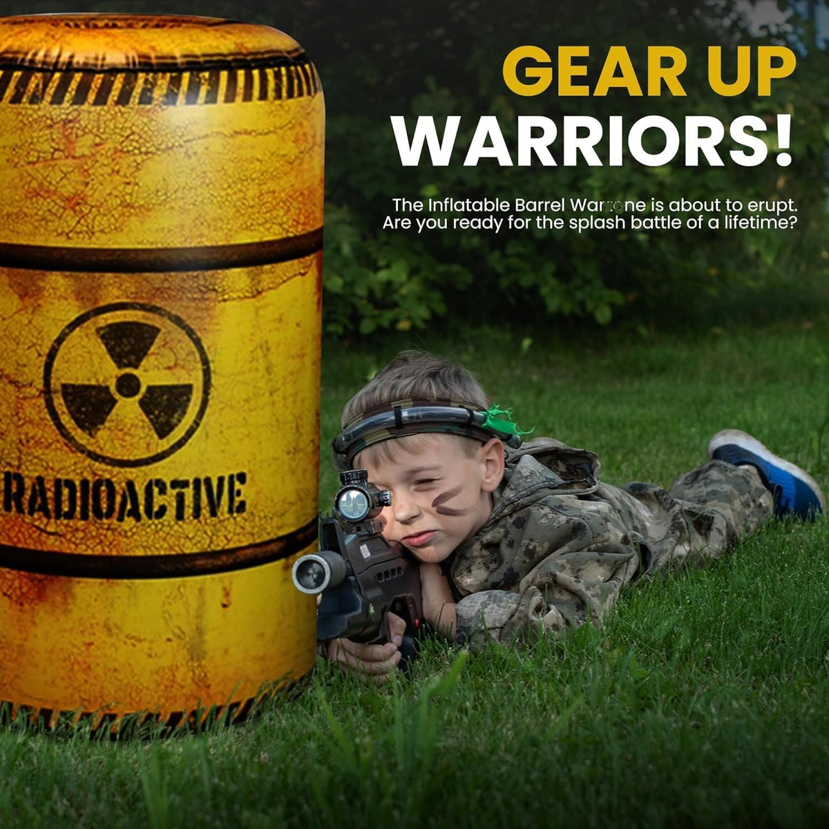 NINOSTAR indoor-outdoor battlefield setup fits home spaces