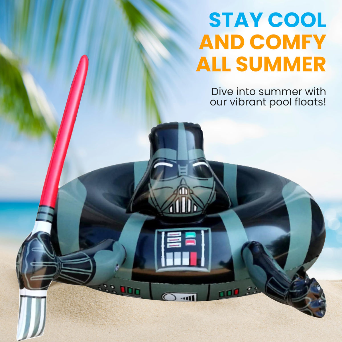 NINOSTAR pool float sunny-day setup inspires memorable moments.