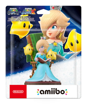 Nintendo Amiibo Rosalina and Luma front view, a collectible figure for compatible Nintendo games