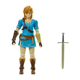 BOTW-inspired Link figure ideal for collectors and shelf displays.