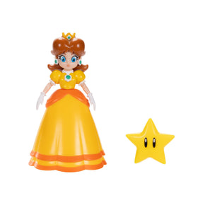 Nintendo Daisy 4-inch figure front view for display and pretend play.