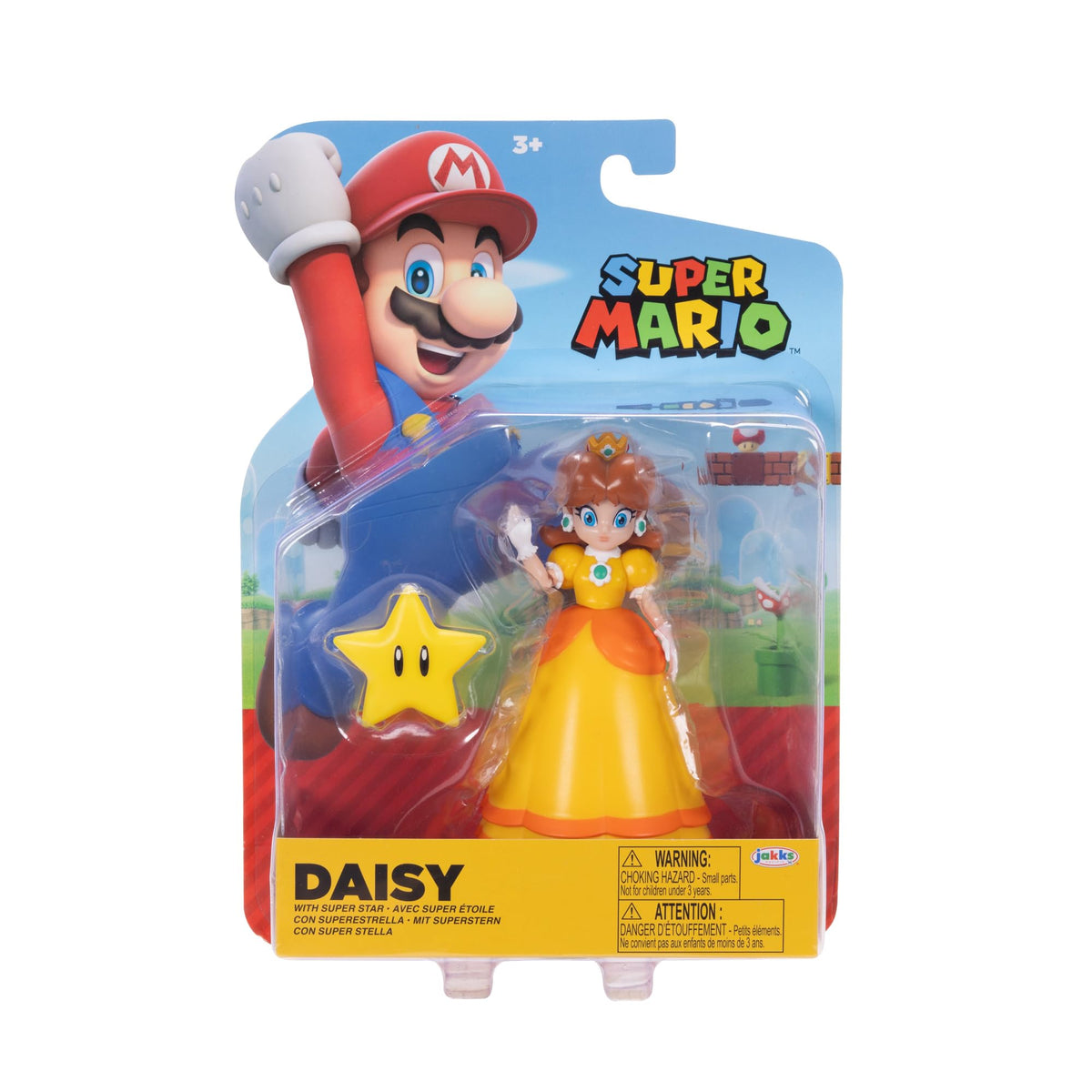 Nintendo Daisy star accessory included for dynamic action and scenes.