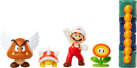 Nintendo Fire Mario figure 2.5-inch ready for action in the lava castle set