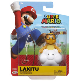 Lakitu with fishing pole accessory for dynamic action in scenes