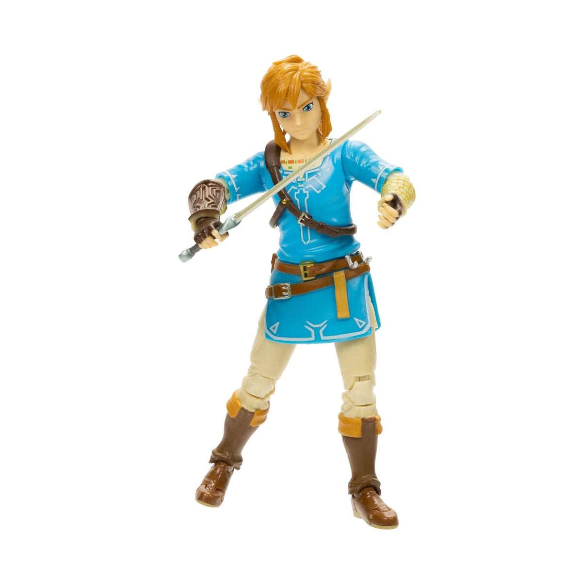 Link with Soldiers Broadsword accessory adds authentic action-ready detail.