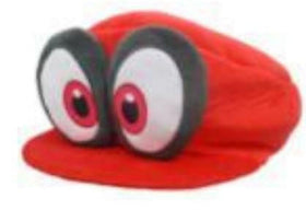 Nintendo Little Buddy Cappy plush Fedora, stylish accessory for fans.