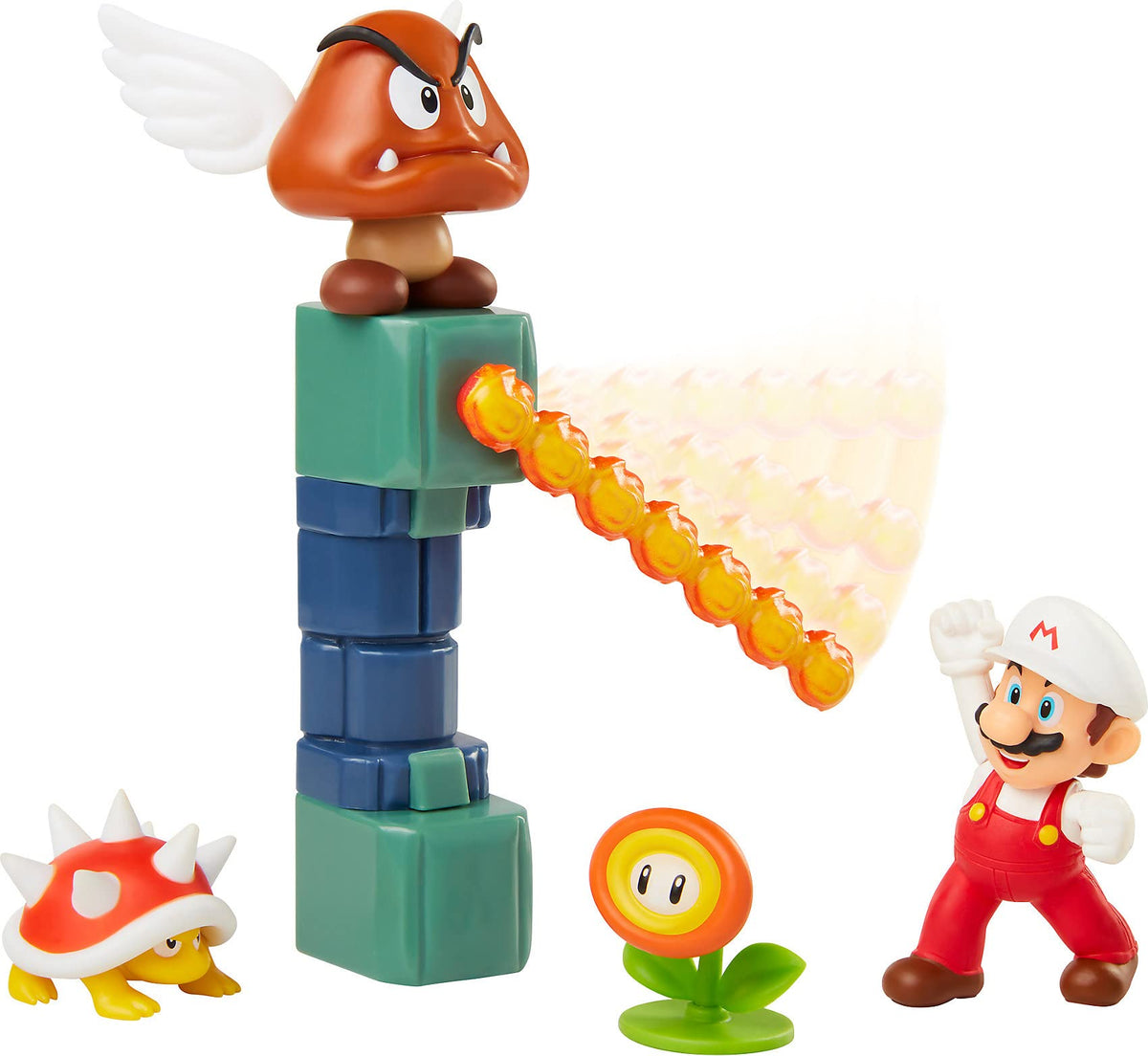 Nintendo Para Goomba figure included for variety in playset adventures