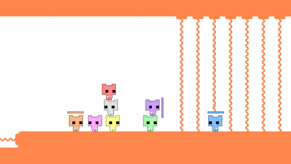 PICO PARK Battle Mode screenshot showcasing competitive co-op fun with friends.