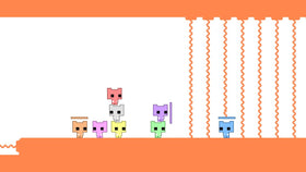 PICO PARK Battle Mode screenshot showcasing competitive co-op fun with friends.