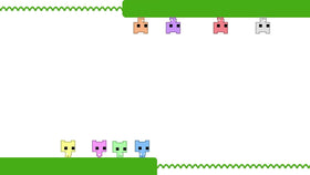 PICO PARK Endless Mode depiction suggests ongoing teamwork and high scores.