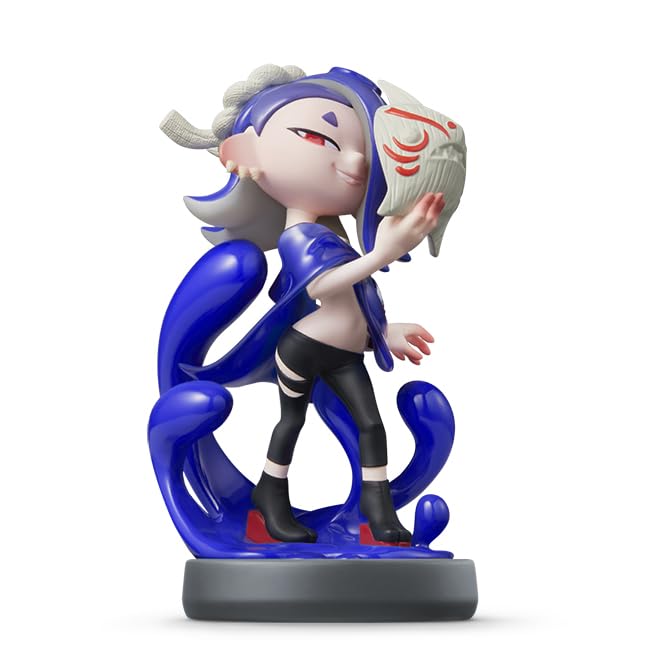 Nintendo Splatoon Deep Cut Amiibo Frye figure highlighting collectible design and in-game customization options.