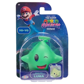 Nintendo Super Mario Galaxy Movie Yoyo Green Luma front view, ideal for fans' display and play.