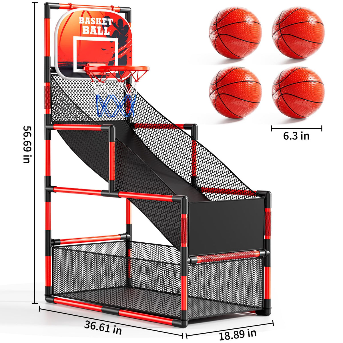 NIPLOOOW arcade basketball set makes a great gift idea.