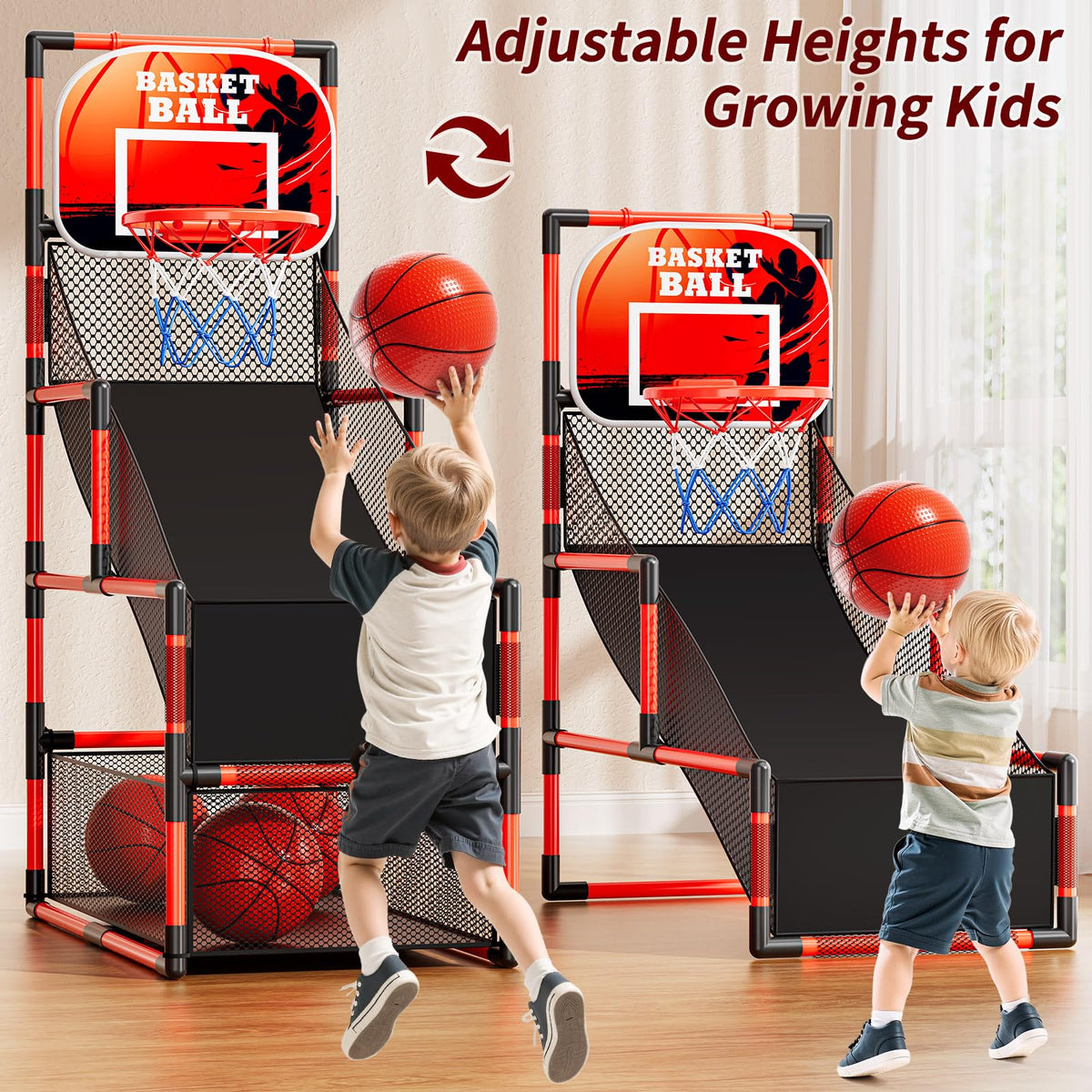NIPLOOOW play setup suitable for indoor or outdoor use.