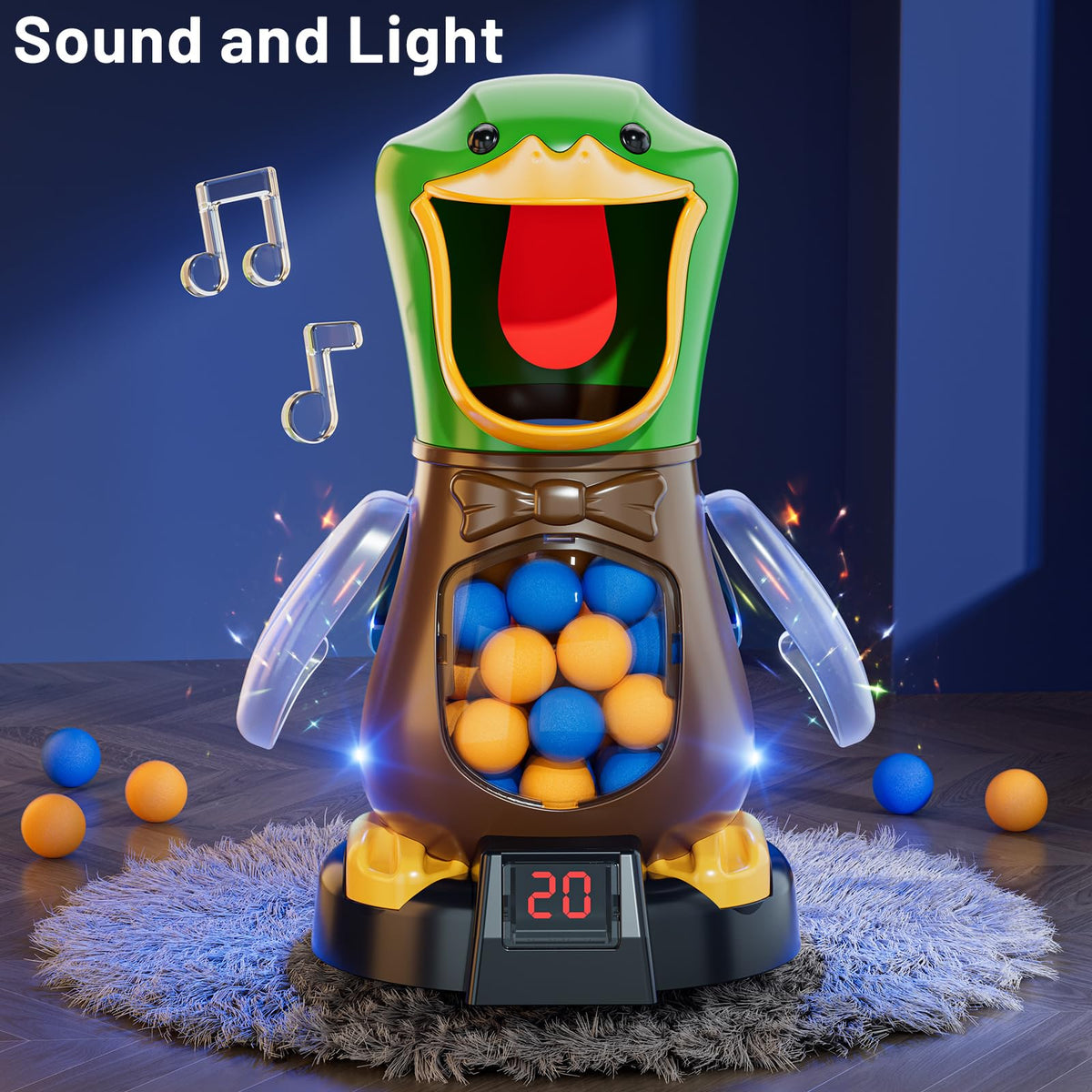 NIPLOOOW air-pump-launcher enables quick reloads for action-packed play.