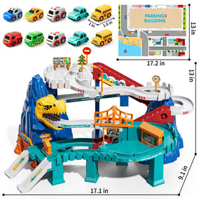 NIPLOOOW car ramp track promotes hand-eye coordination