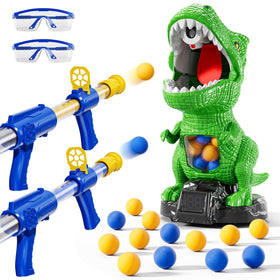 NIPLOOOW dinosaur shooting target for indoor or outdoor play, engaging kids aged 3–8.