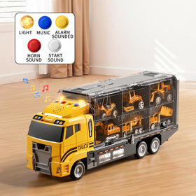 NIPLOOOW excavator toy enhances fine motor skills during pretend construction.