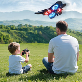 NIPLOOOW aircraft features protective propellers for safety