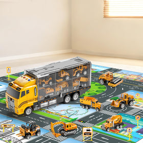 NIPLOOOW foldable play mat provides a spacious play area for multiple kids.